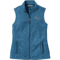 20-L236, X-Small, Medium Blue Heather, Left Chest, Integrated Security Solutions.
